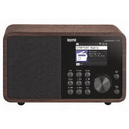 Imperial Dabman i170 Dab+ Przenośny Analogowy Czarny, Drewno