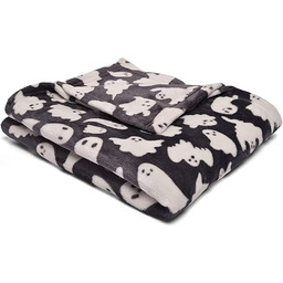 Bedlam Koc polarowy z duchami Halloween (120 x