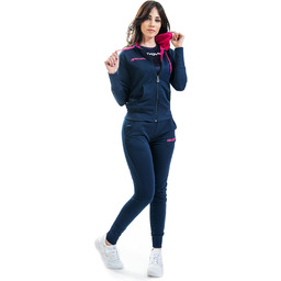 Givova Damski dres, niebieski/fuxia, XS EU