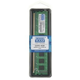 GoodRam Pamięć GR1600D3V64L11S/4G (DDR3 DIMM; 1 x 4
