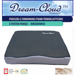 Poduszka Ortopedyczna Dream-Cloud Premium do Siedzenia 41x40x7cm