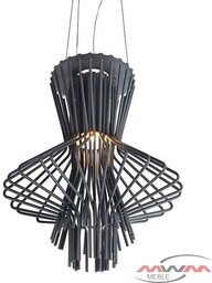 Lampa wisząca STRAW szara - stal węglowa