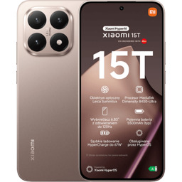 Smartfon XIAOMI 15T 5G 12 GB/512 GB Różowe