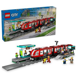 LEGO City 60423 Tramwaj miejski ze stacją