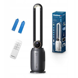 WENTYLATOR BEZŁOPATKOWY WEBBER WB1840G CHŁODZENIE NAWILŻANIE JONIZACJA 4w1