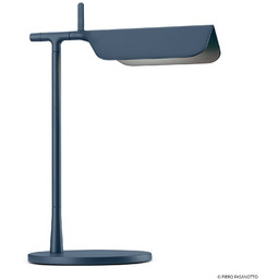 FLOS Lampa biurkowa LED Tab T, niebieski, salon