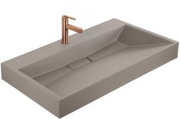 Umywalka konglomeratowa Rea GOYA TAUPE 100CM