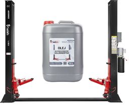 Podnośnik Dwukolumnowy Półautomatyczny Samochodowy 400V 4T REDATS L-201
