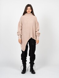La Haine Inside Us Sweter Damski Asymetryczny