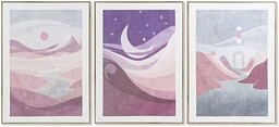 Obraz marki DKD Home Decor Krajobraz (3-częściowy) (50