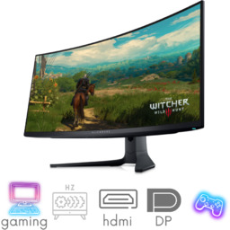 Alienware AW3423DWF - Zakrzywiony Gamingowy Monitor 34" OLED