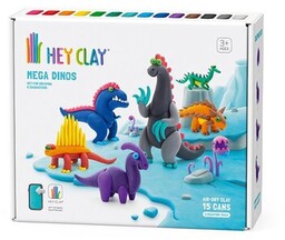 HEY CLAY Masa plastyczna Mega Dinos HCL15017CEE15