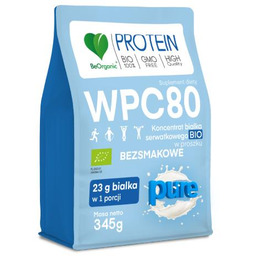 BeOrganic WPC 80 Koncentrat białka serwatkowego BIO