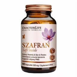 Doctor Life, Szafran, Suplement diety, 60 kapsułek