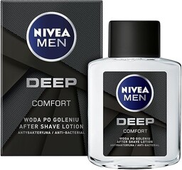 NIVEA MEN Deep Antybakteryjna woda po goleniu