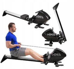Hms Wioślarz Magnetyczny Ergometr Wioślarski Składany Treningowy