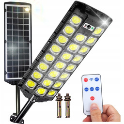 Lampa Solarna Uliczna Z Czujnikiem Ruchu I Zmierzchu
