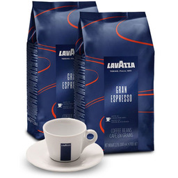 ZESTAW - Kawa Lavazza Gran Espresso 2x1kg +