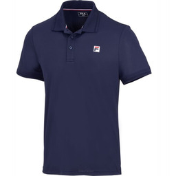 Koszulka tenisowa Fila Polo Hermano granatowa XXL