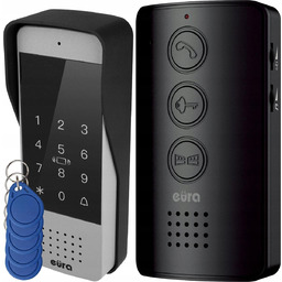 Eura ADP-34A3 Domofon Jednorodzinny Z Szyfratorem furtka brama