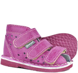 Daniel kapcie sandałki profilaktyczne dziewczęce z obcasem Thomasa