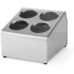 Pojemnik na sztućce ze stali nierdzewnej Hendi