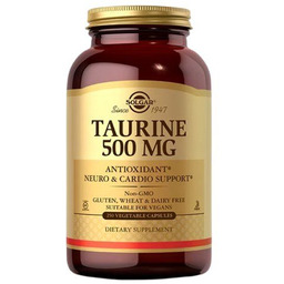 SOLGAR Taurine 500 mg (100 kaps.)