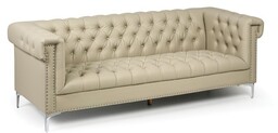 Sofa RICK, trzyosobowa, beżowa