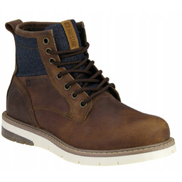Buty Damskie Big Star Skórzane Timberki Trapery 40