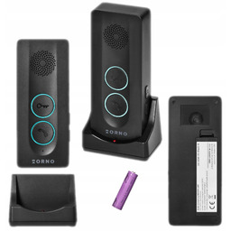 Unifon Bezprzewodowy Bezsłuchawkowy Głośnomówiący Do Domofonu Akumulator