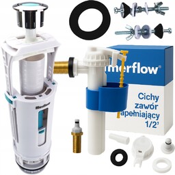 Mechanizm naprawczy Zawór spustowy +napełniający 1/2 do Spłuczki