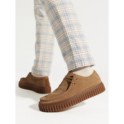 Mokasyny Clarks Torhill Lo 26173471 Brązowy