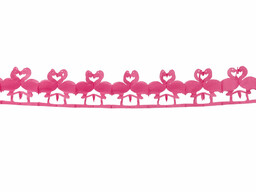 Girlanda Różowe Flamingi - 250 cm - 1
