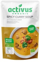 Activus Organiczna pikantna zupa curry 400 g