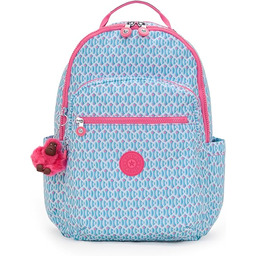 Kipling SEOUL Duży plecak, Dreamy Geo C (Niebieski)