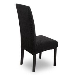 Design 91 Pokrowiec na krzesło welwetowy 35x55x30 czarny