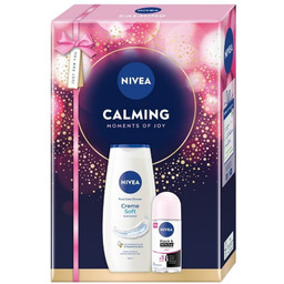 Nivea Calming zestaw żel pod prysznic 250ml +