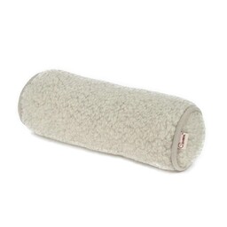 Kampol Wałek pod głowę wełniany merynos 40x15 szary