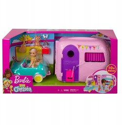 Barbie Chelsea Przyczepa Kempingowa lalka FXG90