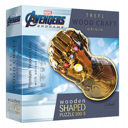 Puzzle Drewniane Rękawica Nieskończoności 500 El.