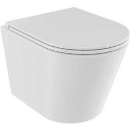 Besco Laax White miska WC wisząca + deska