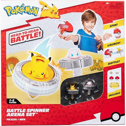 Pokémon Zestaw Battle Spinner Arena (Pikachu #1, Mew,