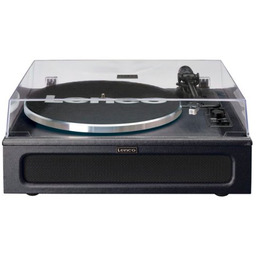 Gramofon z 4 wbudowanymi głośnikam - Lenco LS-430BK