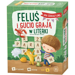 Feluś i Gucio grają w literki Nasza Księgarnia