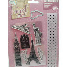 Stemple wykrojnik folder do embossingu FOR TRAVEL