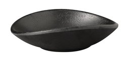 Półmisek owalny z melaminy 110x100mm biały I APS