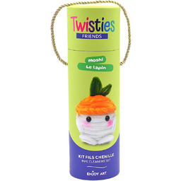 ENJOYART Zestaw nici gąsienicowych Twisties Friends Marchewkowy Królik