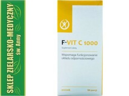 F-VIT C 1000mg, WITAMINA C, 90 PORCJI