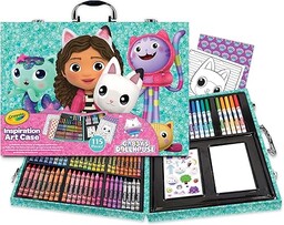 Crayola, Walizka Artysty Domek Dla Lalek Gabby, Zestaw