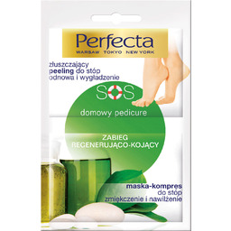 Perfecta SPA Domowy pedicure zabieg regenerujący peeling
